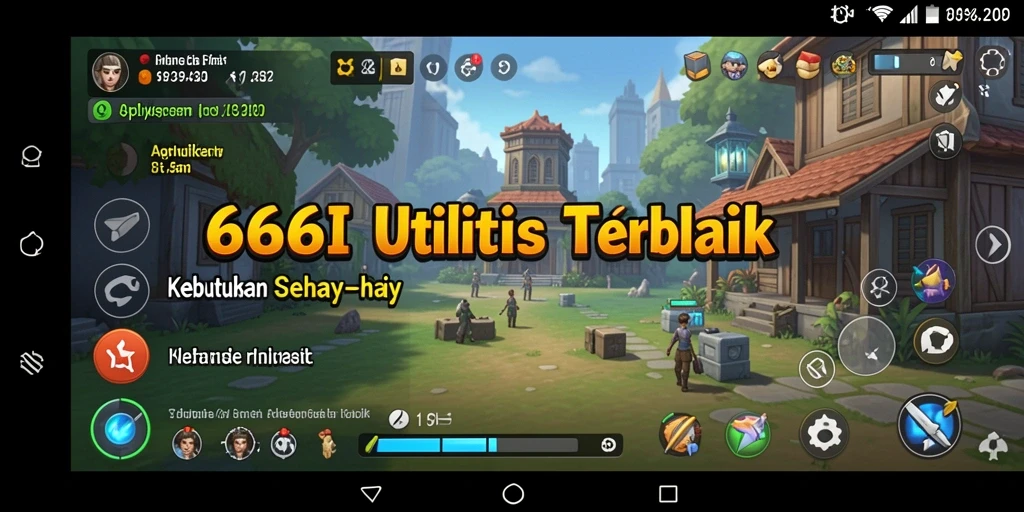 Screenshot utama 666I menampilkan antarmuka aplikasi Utility yang intuitif.