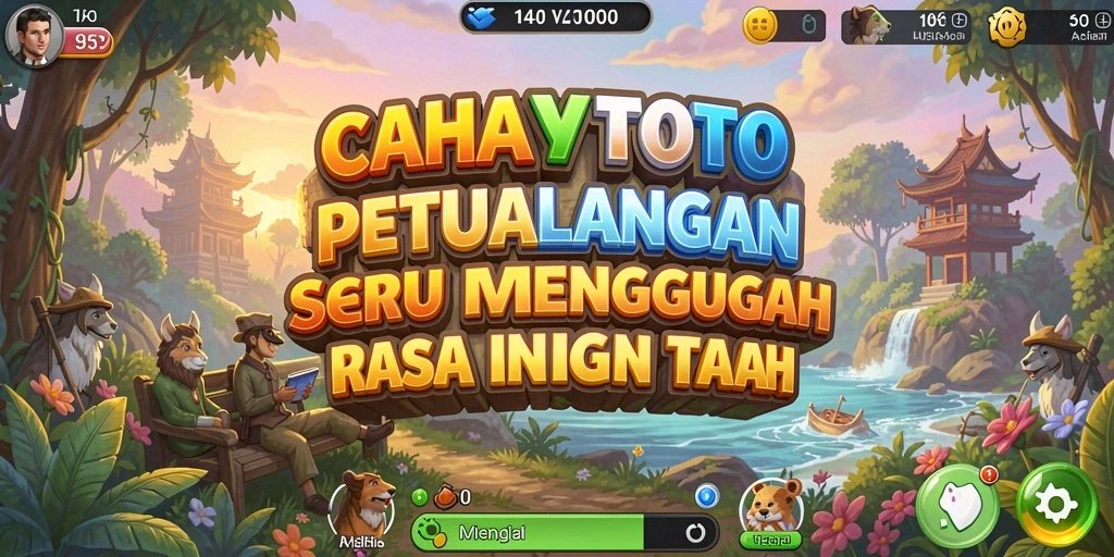 Tampilan gameplay seru dan menantang dari CAHAYATOTO.