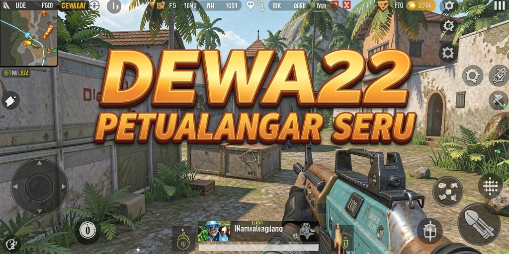 Gameplay seru DEWA22 dengan grafis memukau dan aksi yang mendebarkan.