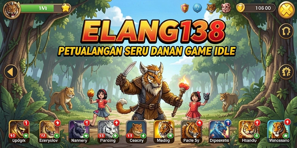 Tampilan gameplay menarik dari ELANG138 dengan elemen Idle yang seru.