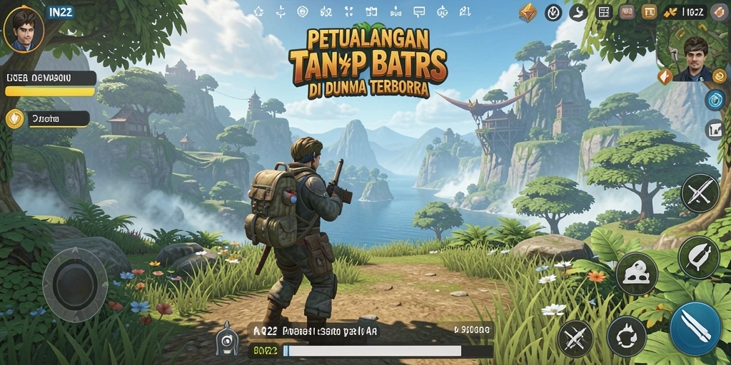 Gameplay dinamis dalam dunia terbuka yang luas dan mengesankan.
