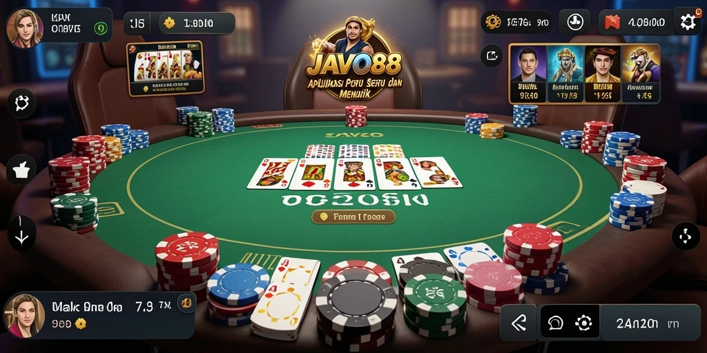 Tampilan gameplay seru dan kompetitif di JAVO88.