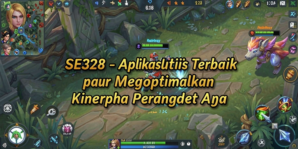 Tampilan screenshot SE328 memberikan gambaran jelas tentang fitur pengoptimalan perangkat.