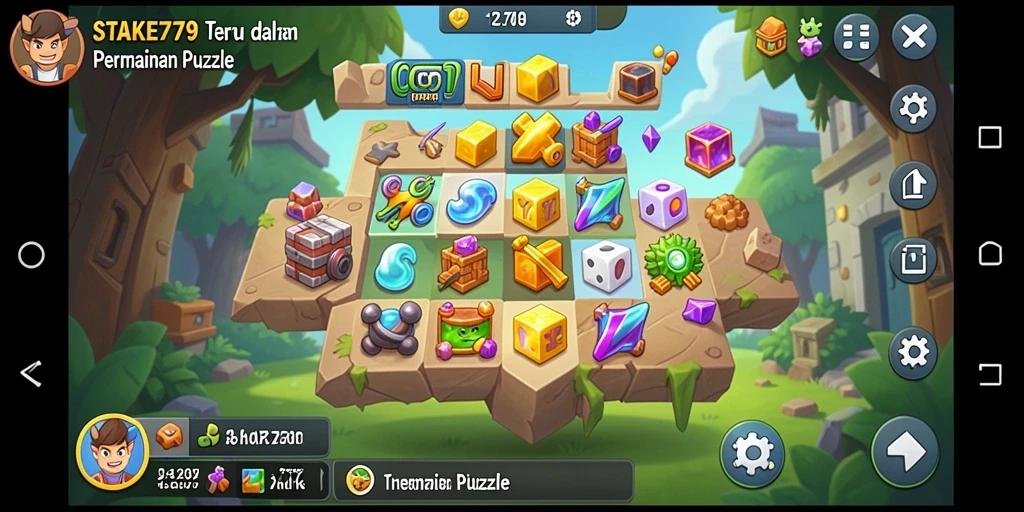 Tampilan gameplay STAKE779 yang menampilkan berbagai teka-teki menarik.