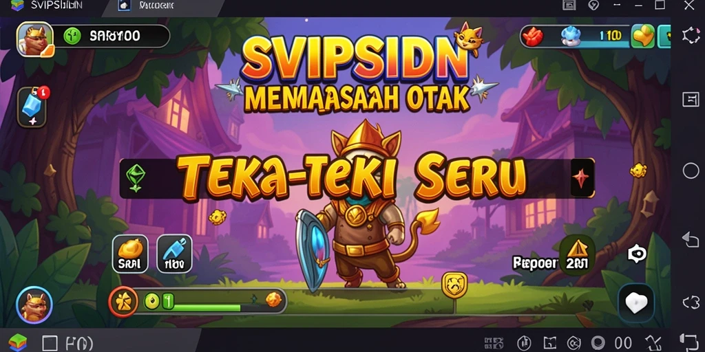 Tampilan menarik dari gameplay <strong>SVIPSIDN</strong> yang penuh warna dan menantang.
