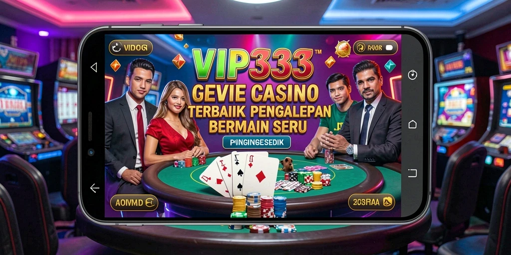 Tangkapan layar gameplay Live Casino yang seru di VIP333.